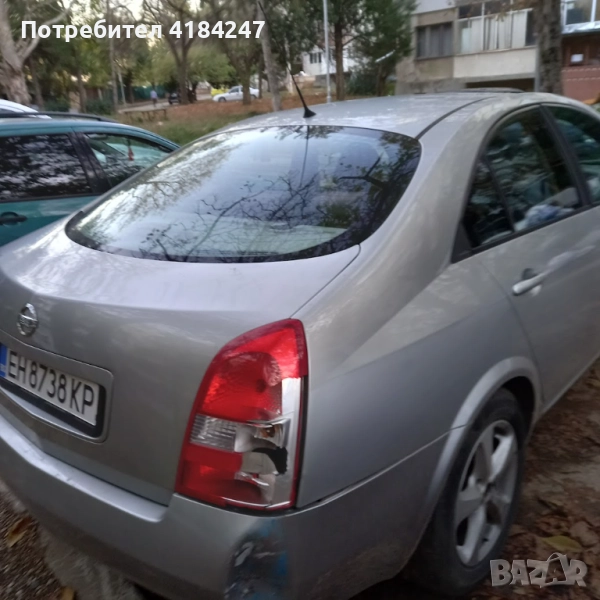 Nissan Primera P12 1.8 116кс - Седан, снимка 1