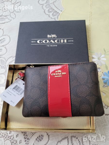 Coach портомоне тип мини клъч, снимка 1