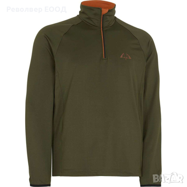 Термо блуза - Swedteam Forest Green Half-Zip - 100293 (402), снимка 1