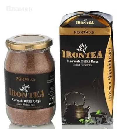 IRONTEA ОРИГИНАЛЕН ЧАЙ ЗА ОТЛСАБВАНЕ МНОГО ЕФЕКТИВЕНН, снимка 1