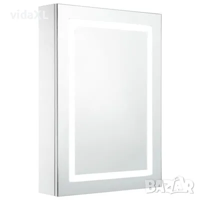 vidaXL LED шкаф с огледало за баня, 50x13x70 см (SKU:285116), снимка 1