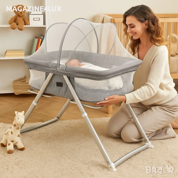 Детска кошара Zizito, Elias, Люлка,мобилна, снимка 1