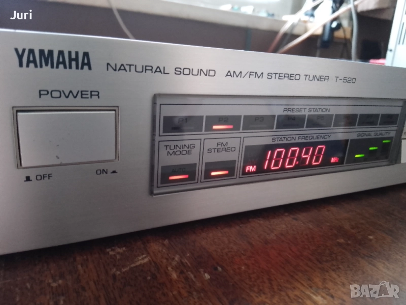 Yamaha t 520 тунер Made in Japan, снимка 1