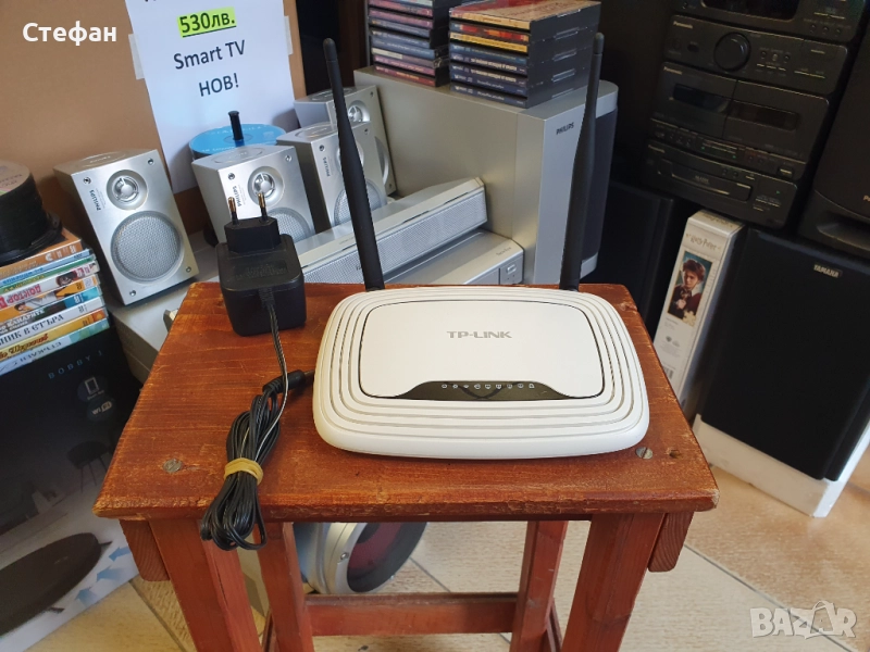 Рутре TP-Link TL-WR841N В отлично техническо и визуално състояние., снимка 1
