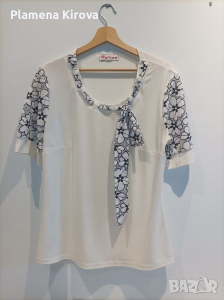 Дамска бутикова блуза, размер M/L, снимка 1