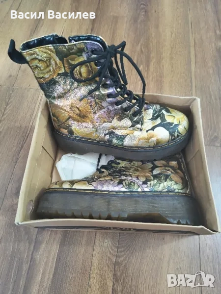 Боти/Обувки Niadi Golden-Flower, снимка 1