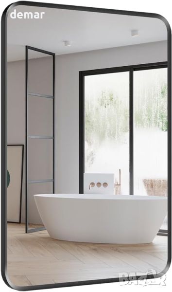 LUMIRRORS® огледало за баня 50x70 см, огледало за стена, правоъгълно, снимка 1