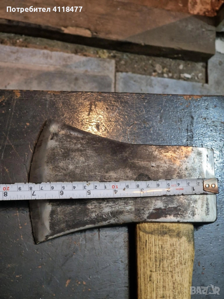 Стар топор брадва , снимка 1