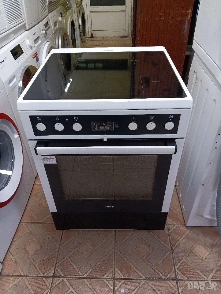 Свободно стояща печка с керамичен плот Gorenje с 2 години гаранция!, снимка 1