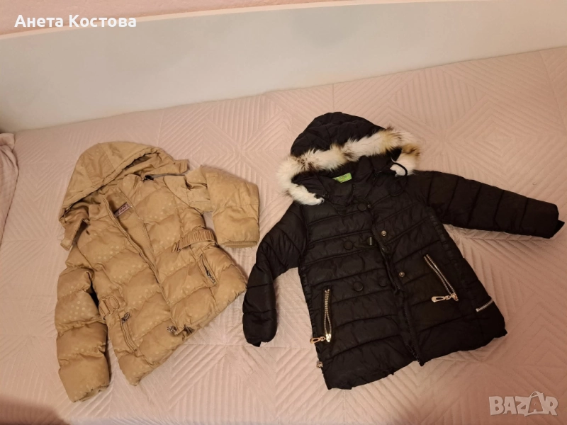 Детски якета момиче 5 години! Двете 30лв !, снимка 1