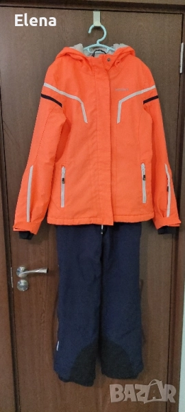 Ски костюм гащеризон и яке за момиче 152 см, снимка 1