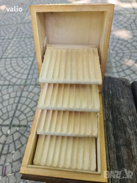 Дървена кутия за цигари , снимка 1