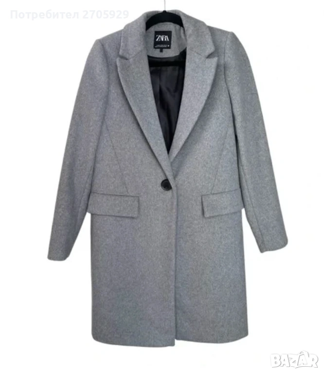 Вълнено палто Zara размер XS , снимка 1
