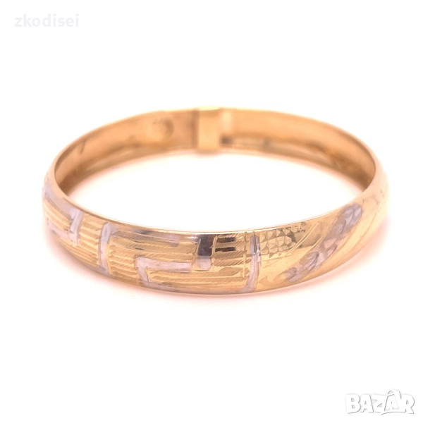 Златна дамска гривна 6,07гр. 14кр. проба:585 модел:34340-3, снимка 1