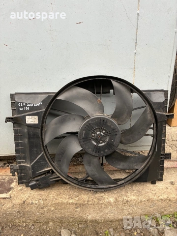 Охладителна перка. Mercedes SLK. R171. W171. A 2035000493. 