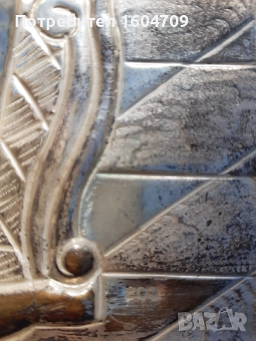 Стара Икона Св.Харалампий 19век, снимка 5 - Други ценни предмети - 52121355