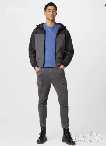 Чисто ново мъжко преходно яке за дъжд IRIEDAILY, двуцветно; размер S, снимка 10 - Якета - 53599129