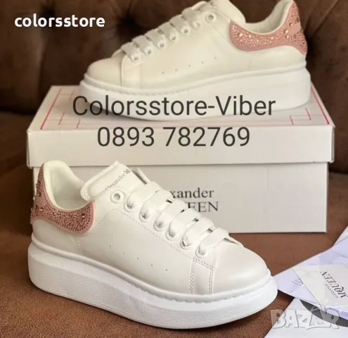 Дамски кецове  Alexander McQueen-VR120k, снимка 3 - Маратонки - 47613134