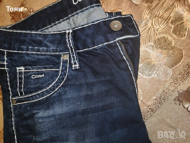 CAMP DAVID Оригинал Нови Мъжки Маркови Дънки L , снимка 16 - Дънки - 53448968