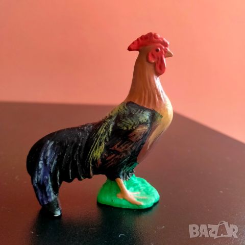 Колекционерска фигурка Schleich Rooster Chicken 1983 13014, 13011, 13018, снимка 15 - Колекции - 45933163