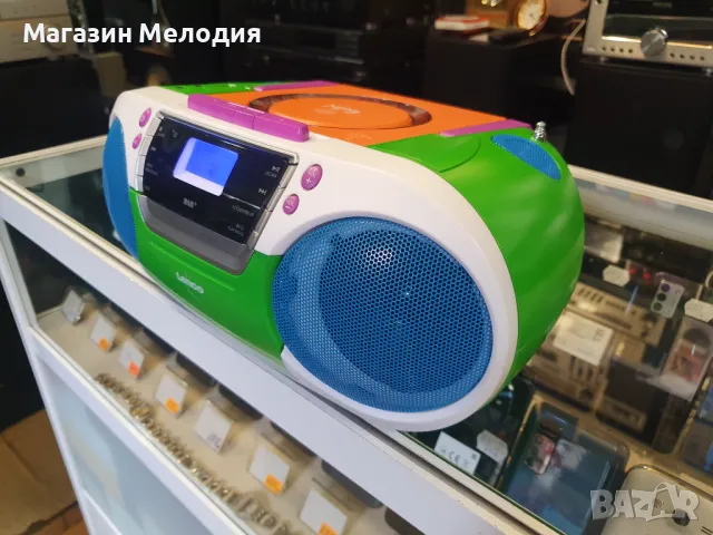 Радиокасетофон с диск, usb,и aux Lenco SCD-681 В перфектно техническо и много добро визуално състоян, снимка 9 - Радиокасетофони, транзистори - 46979821