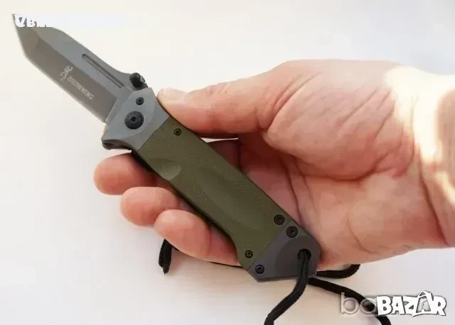 Сгъваем нож Browning Е73 95 х 222/Танто блейд, снимка 2 - Ножове - 53803751