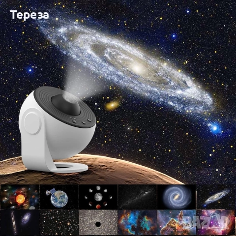 🆕️Лазерен проектор на звезди и галактики