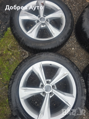 Продаваме лети джанти 19" с зимни гуми Continental за Audi Q5 2020г , снимка 3 - Гуми и джанти - 52307004