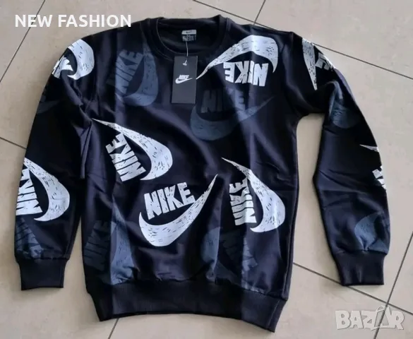 Мъжка Памучна Блуза 🔥 NIKE , снимка 1 - Блузи с дълъг ръкав и пуловери - 48323374