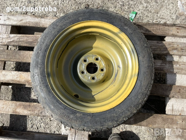 135/80/16 резервна джанта Патерица 5х114,3 Nissan Almera Leaf REnault Megane, снимка 7 - Гуми и джанти - 53709806