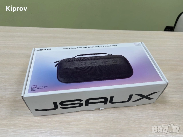 🎮 JSAUX Калъф за Nintendo Switch 2 – JSAUX Carry Case, 20 слота за игри (2 бр. налични), снимка 3 - Аксесоари - 53762596