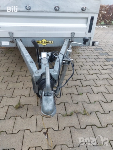 Немско ремарке Humbaur 750 кг, снимка 2 - Ремаркета - 52775417
