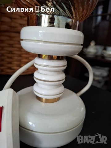 Ретро нощна лампа , снимка 6 - Настолни лампи - 51954822