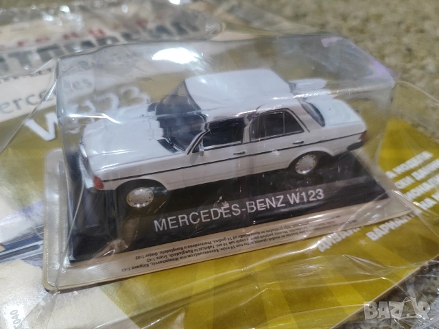 Мерцедес 123 Легендарни автомобили Deagostini Брой номер 38, снимка 3 - Колекции - 53711375