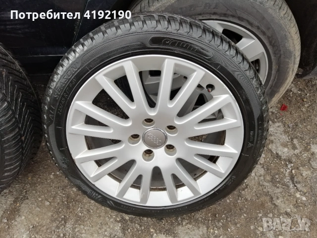 Здравейте! Предлагам за продажба лети джанти за Ауди 17", снимка 9 - Гуми и джанти - 53959911