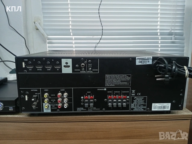 5.1 канален ресивър PIONEER VS-324 USB hdmi , снимка 8 - Ресийвъри, усилватели, смесителни пултове - 53681383