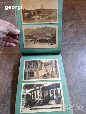 албум със стари черно-бели пощенски картички от България 34/4, снимка 9 - Колекции - 54134614