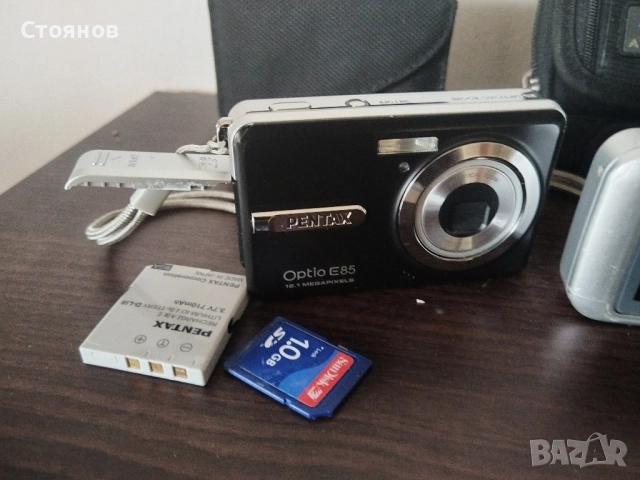 Камери PENTAX Optio M60,PENTAX Optio W10,PENTAX Optio E85 Japan, снимка 12 - Фотоапарати - 48929210