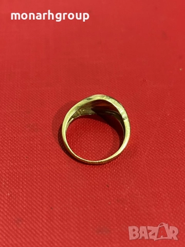 Златен пръстен, снимка 4 - Пръстени - 52796502