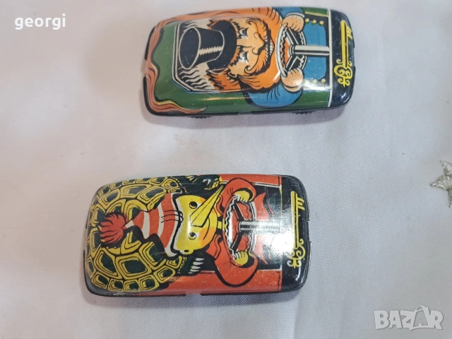 две ретро руски ламаринени колички 34/2, снимка 3 - Колекции - 53845214