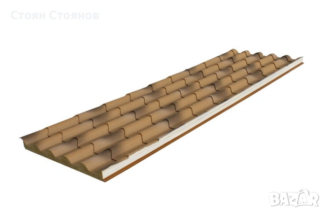 Покривни Термопанели тип Керемида – Всички Цветове и Дебелини на Склад!, снимка 7 - Строителни материали - 53888171