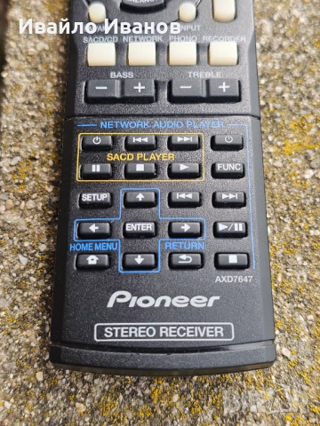 Ново оригинално дистанционно Pioneer AXD7647 за стерео ресийвър / SACD, снимка 3 - Ресийвъри, усилватели, смесителни пултове - 54191546
