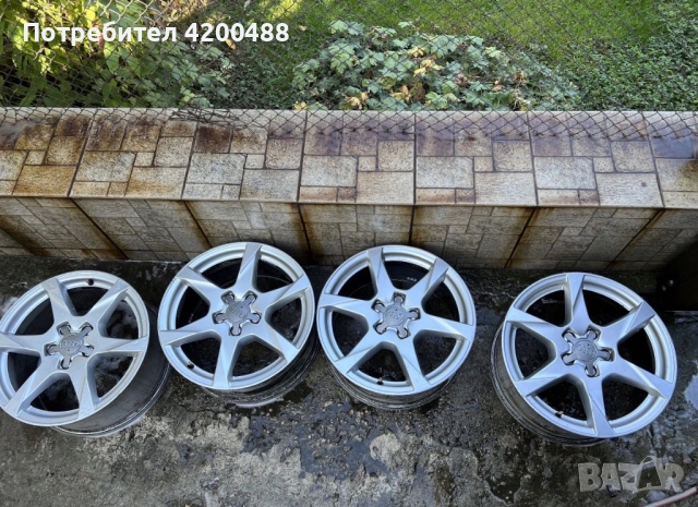 Оригинални джанти за Ауди / Audi - 5/112/17, снимка 7 - Гуми и джанти - 54233187