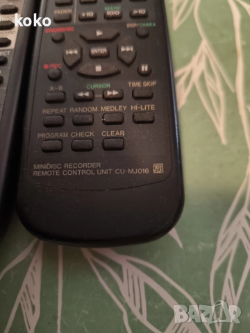 Дистанционно minidisc Pioneer Technics , снимка 8 - Ресийвъри, усилватели, смесителни пултове - 51840556