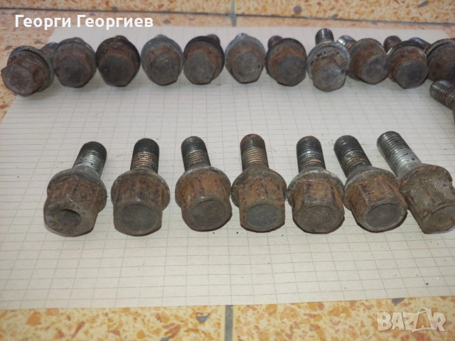 20 броя болтове за джанти от за opel/сааб М12/1.5, снимка 3 - Гуми и джанти - 53054681