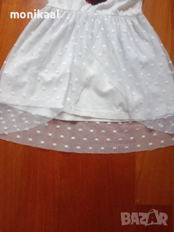 Рокля с ягодка, снимка 3 - Детски рокли и поли - 51711350