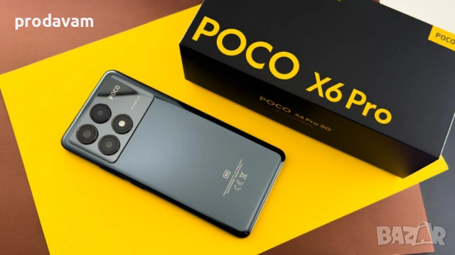 ЧИСТО НОВ Poco X6 Pro - 256/8 GB - Гаранция | ИЗГОДНО