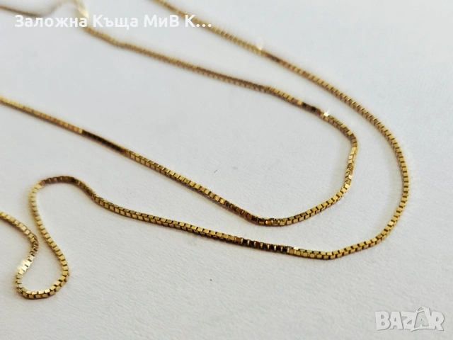 Златен синджир 0.96гр 00956-26, снимка 2 - Колиета, медальони, синджири - 54290873