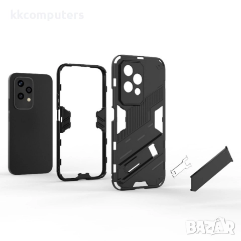 Honor 200 Lite 5G Punk Armor Удароустойчив Калъф и Протектор, снимка 6 - Калъфи, кейсове - 52610858