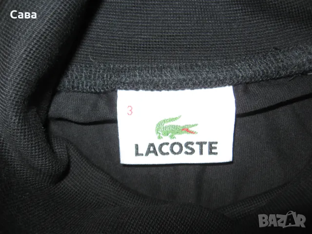 Поло LACOSTE  мъжко,С, снимка 1 - Блузи - 47960645